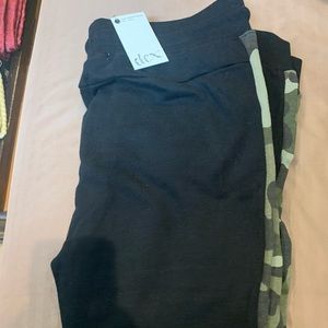 Dex boys black and camo sweatpants